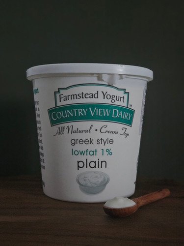 Greek Style Plain 1% Yogurt